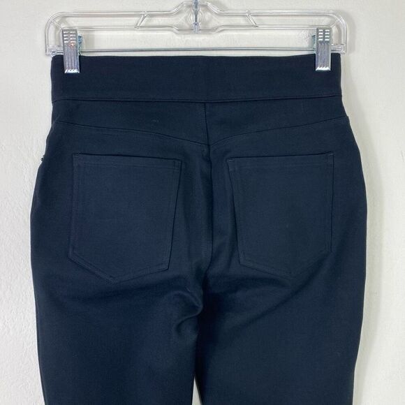 (S Petite) Spanx Black High Rise Cropped Jegging Ankle Leggings Size S Petite - Picture 4 of 7